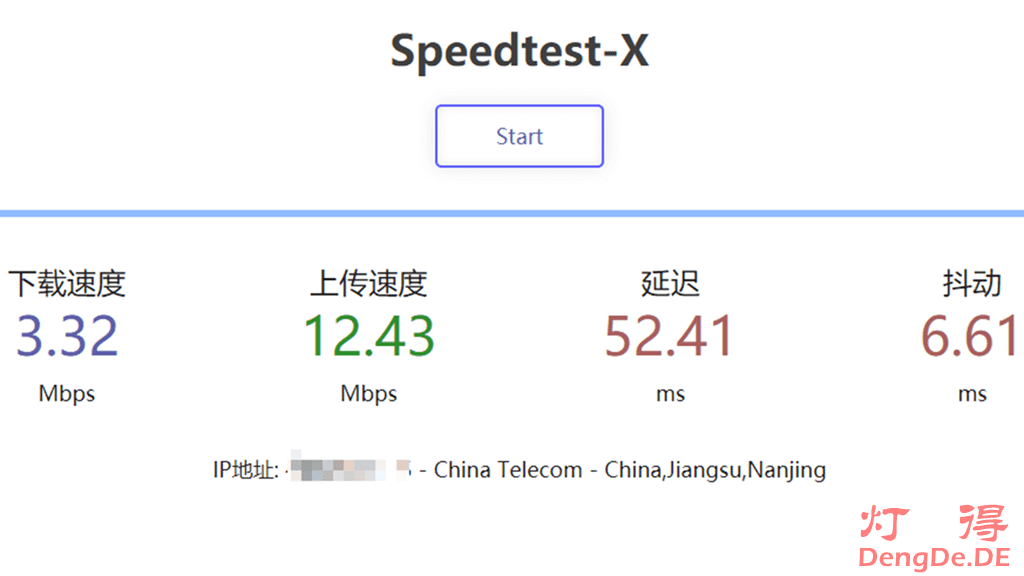 Speedtest-X – 一款超级轻巧好用的网站测速工具